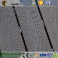 Material de pulido de madera del decking compuesto 3D en relieve